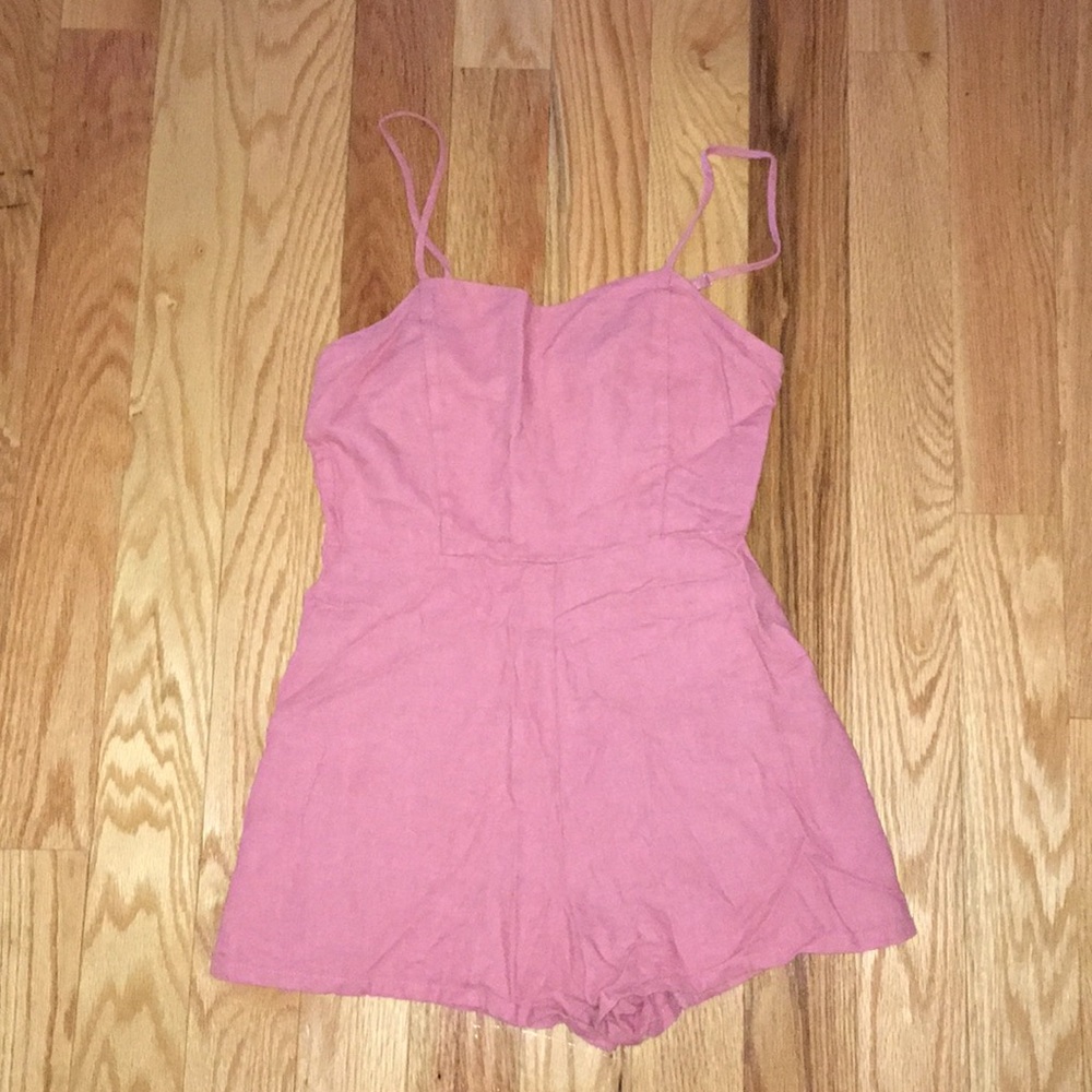 pink romper